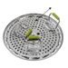 FOLDABLE STAINLESS STEEL STEAMER - SIEVES - FOR BAKING