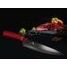 6-PIECE NON-STICK KNIFE SET BURGUNDY METALLIC LINE - KNIFE SETS - KITCHEN UTENSILS