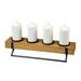 WOODEN ADVENT CANDLE HOLDER 48X14 CM - CHRISTMAS{% if kategorie.adresa_nazvy[0] != zbozi.kategorie.nazev %} - BY TOPIC{% endif %}