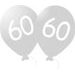 STRIEBORNÝ METALICKÝ BALÓN NA 60. NARODENINY - BALÓNY{% if kategorie.adresa_nazvy[0] != zbozi.kategorie.nazev %} - OSLAVY A PARTY{% endif %}