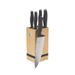 SADA NOŽŮ SE STOJANEM BAMBOO 6 KS ANTHRACIT COLLECTION - SADY NOŽŮ - KUCHYŇSKÉ POTŘEBY