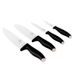 4-PIECE STAINLESS STEEL KNIFE SET - BLACK ROSE COLLECTION - KNIFE SETS{% if kategorie.adresa_nazvy[0] != zbozi.kategorie.nazev %} - KITCHEN UTENSILS{% endif %}