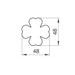 DOUGH CUTTER FOUR-LEAF CLOVER - CUTTERS - OTHER - FOR BAKING