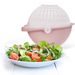 ROTATING PLASTIC STRAINER/BOWL, DIAMETER 25 CM - SIEVES - FOR BAKING