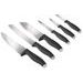 STAINLESS STEEL KNIFE SET 6 PCS ANTRACIT COLLECTION - KNIFE SETS{% if kategorie.adresa_nazvy[0] != zbozi.kategorie.nazev %} - KITCHEN UTENSILS{% endif %}