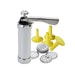 CAKE DECORATOR AND BISCUIT PRESS WITH HEADS AND PIPING NOZZLES - PIPPING BAGS AND TIPS{% if kategorie.adresa_nazvy[0] != zbozi.kategorie.nazev %} - PASTRY NECESSITIES{% endif %}