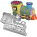 CAKE TIN TRAIN ENGINE 3D - 3D BAKING MOLDS - FOR BAKING