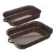 BROWN ROASTING PAN WITH LID (38.5X25 CM) - PEKÁČE A PLECHY - FOR BAKING