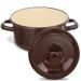 POKLICE SMALT BROWN 16 CM TM3 - POKLICE NA HRNCE - KUCHYŇSKÉ POTŘEBY