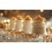 GOLD DECORATIVE SUGAR CRYSTAL - 1,8 KG - SUGAR CRYSTALS - RAW MATERIALS