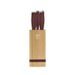 BAMBOO KNIFE SET WITH STAND 6 PCS LEONARDO COLLECTION - KNIFE SETS - KITCHEN UTENSILS