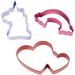 MAGICAL UNICORN METAL COOKIE CUTTER SET/3 - CUTTER SETS - OTHERS - FOR BAKING