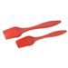 SILICONE BRUSH SET 2PCS - FEATHER BRUSH - FOR BAKING