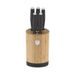 SADA NOŽŮ SE STOJANEM BAMBOO 6 KS ANTHRACIT COLLECTION - SADY NOŽŮ - KUCHYŇSKÉ POTŘEBY