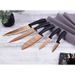 BLAUMANN NON-STICK KNIFE SET 5 PCS BLACK ROSE COLLECTION BL-2612 - KNIFE SETS - KITCHEN UTENSILS