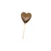 CHOCOLATE HEART - MILK CHOCOLATE - CHOCOLATE DECORATION - RAW MATERIALS