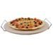 PIZZA SET - STONEWARE TRAY + SLICER - FOR BAKING