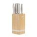 BAMBOO KNIFE SET WITH STAND, 6 PIECES SAHARA COLLECTION - KNIFE SETS - KITCHEN UTENSILS