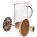 GLASS/STAINLESS STEEL/BAMBOO COFFEE POT CORK 1 L - DRINKS - KITCHEN UTENSILS