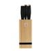 6-PIECE KNIFE SET WITH BAMBOO STAND - BLACK ROSE COLLECTION - KNIFE SETS - KITCHEN UTENSILS
