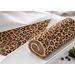 PEČÍCÍ FOLIE S DEKOREM LEOPARD TMAVÁ / RŮŽOVÁ - PEČÍCÍ FOLIE - NA PEČENÍ
