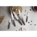KNIFE SET WITH MAGNETIC HOLDER MADE OF ACACIA WOOD 6 PCS TAUPE COLLECTION - KNIFE SETS - KITCHEN UTENSILS