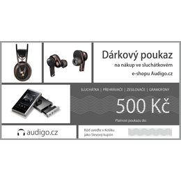 Dárkový poukaz v hodnotě 500 Kč - elektronicky, PDF