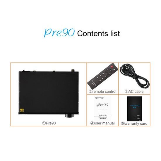 Topping Pre90 Silver (rozbaleno)