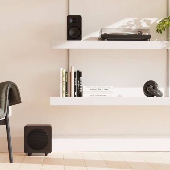 Kanto SUB6 Vinyl - matná čierna