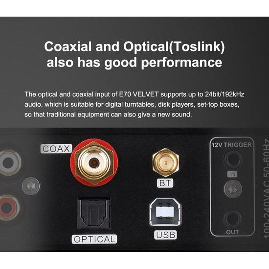 Topping E70 Velvet - černá (rozbaleno)