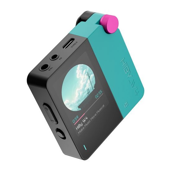 HiBy W4 - tyrkysová