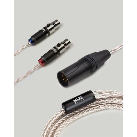 Meze Empyrean postříbřený PCUHD Upgrade Cable - 4pin XLR (rozbaleno)