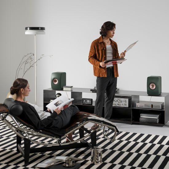 KEF LS50 Meta - Moss Green