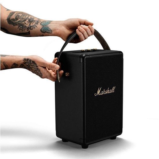 Marshall Tufton - čierna a mosadzná