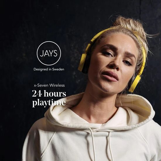 JAYS x-Seven Wireless - žlutá