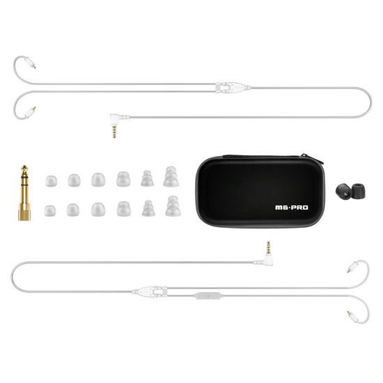 MEE audio M6 PRO 2nd gen clear (nekompletní)