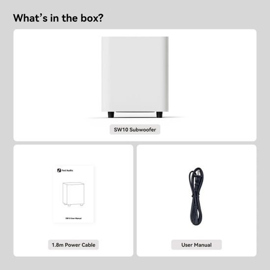 Fosi Audio SW10 - bílá