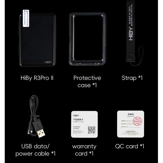 HiBy R3 PRO II - oranžová (rozbaleno)