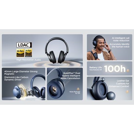 1More SonoFlow PRO HQ51 - čierna