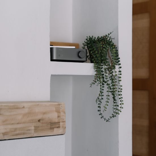 WiiM Vibelink Amp - strieborný