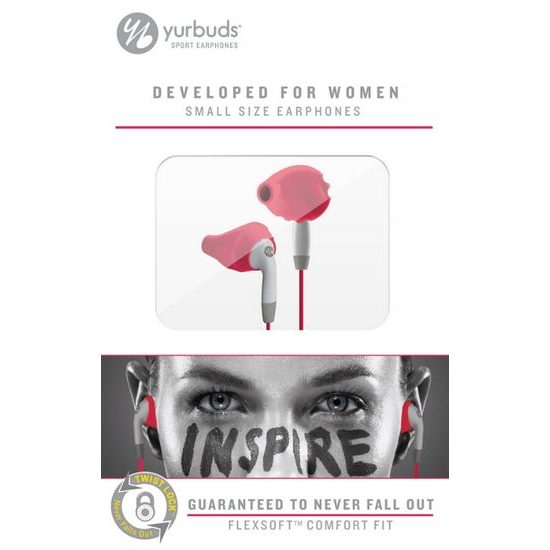 Yurbuds Ironman Inspire For Women Pink