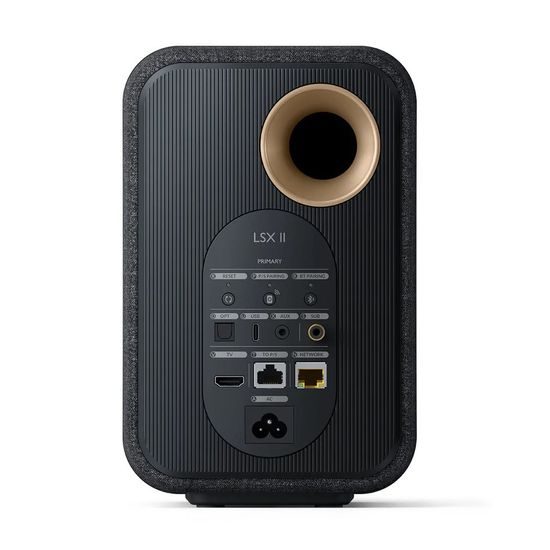 KEF LSX II - černá (rozbaleno)