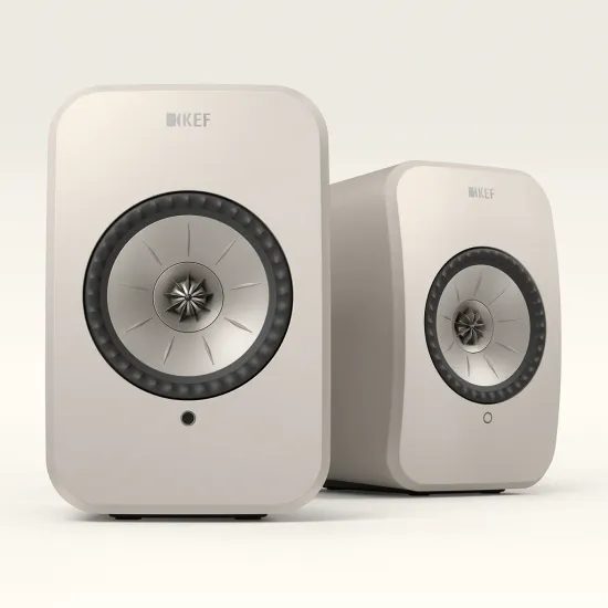 KEF LSX II LT - Stone White