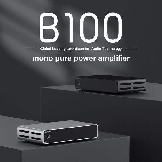 Topping Audio B100 - stříbrná