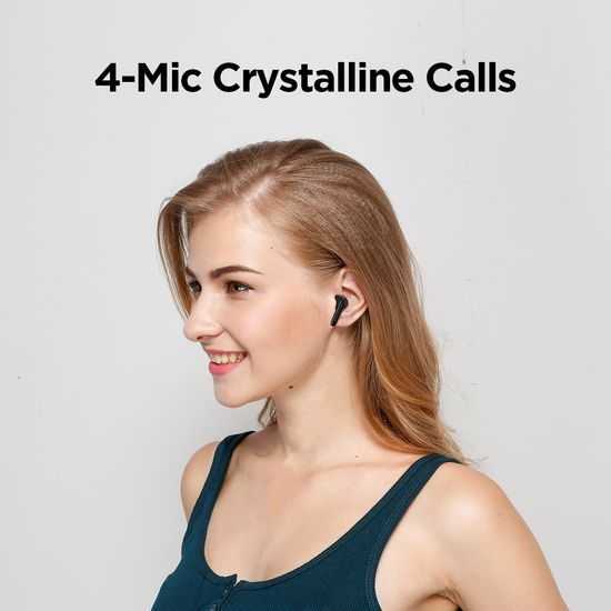 1More True Wireless ANC Q20 - čierna