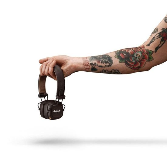 Marshall Major IV Bluetooth - hnedá