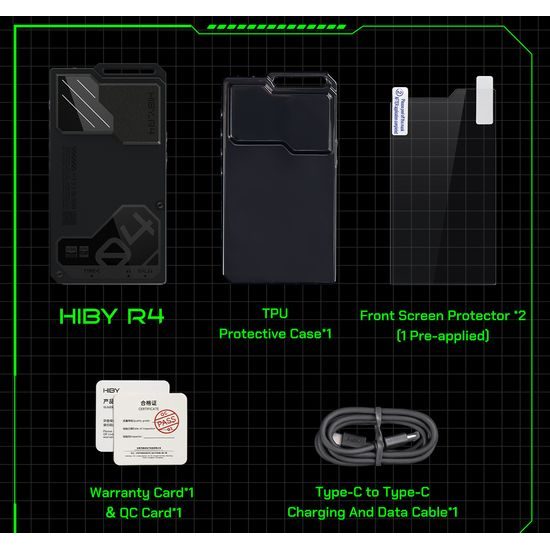 HiBy R4 - oranžová