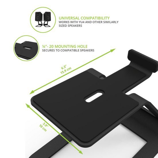 Kanto SE4 - repro stojánky, černé