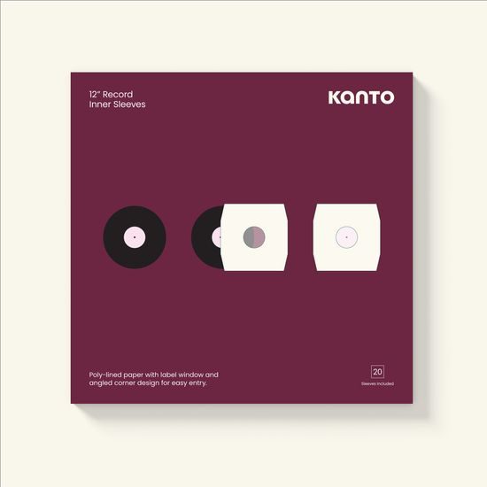 Kanto TT-IS20 vnútorné obaly na gramoplatne, 20 kusov