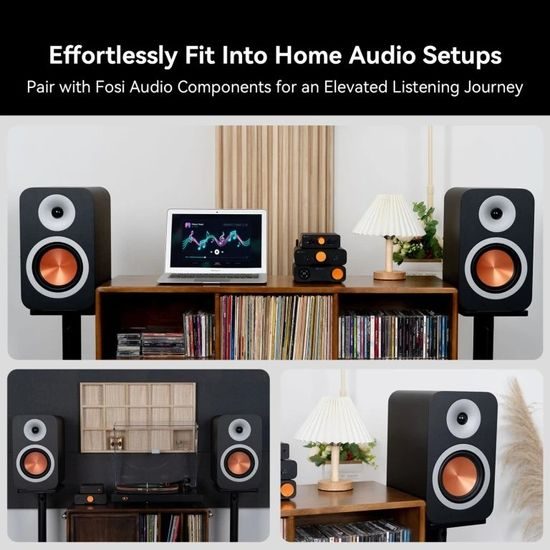 Fosi Audio SP601 - černá, oranžová
